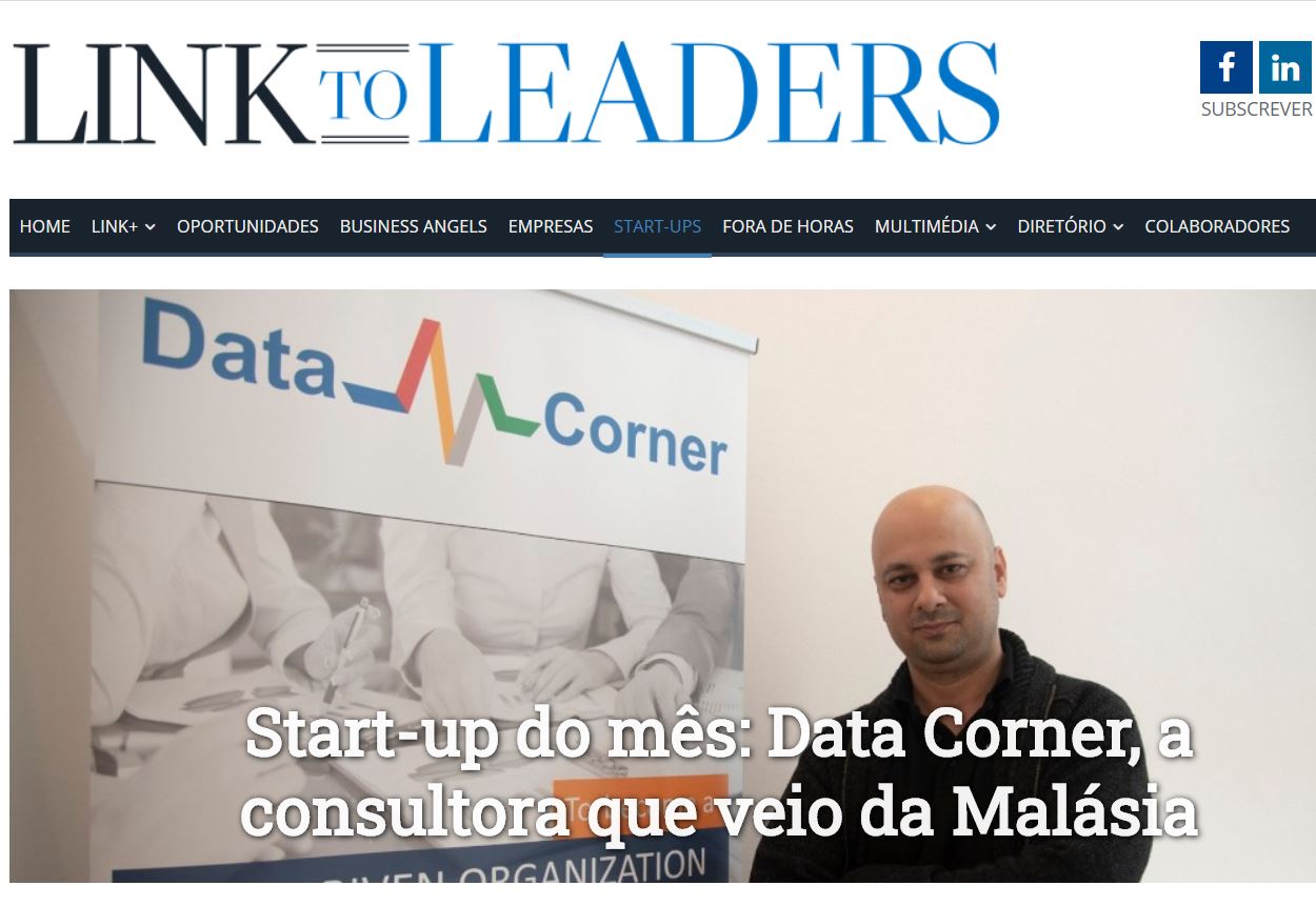 Data Corner: StartUp of the Month
